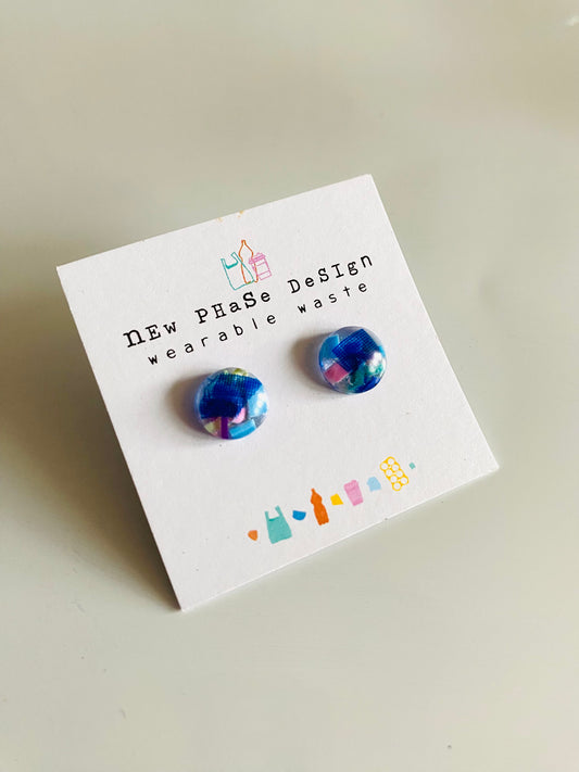 Beach clean studs - round