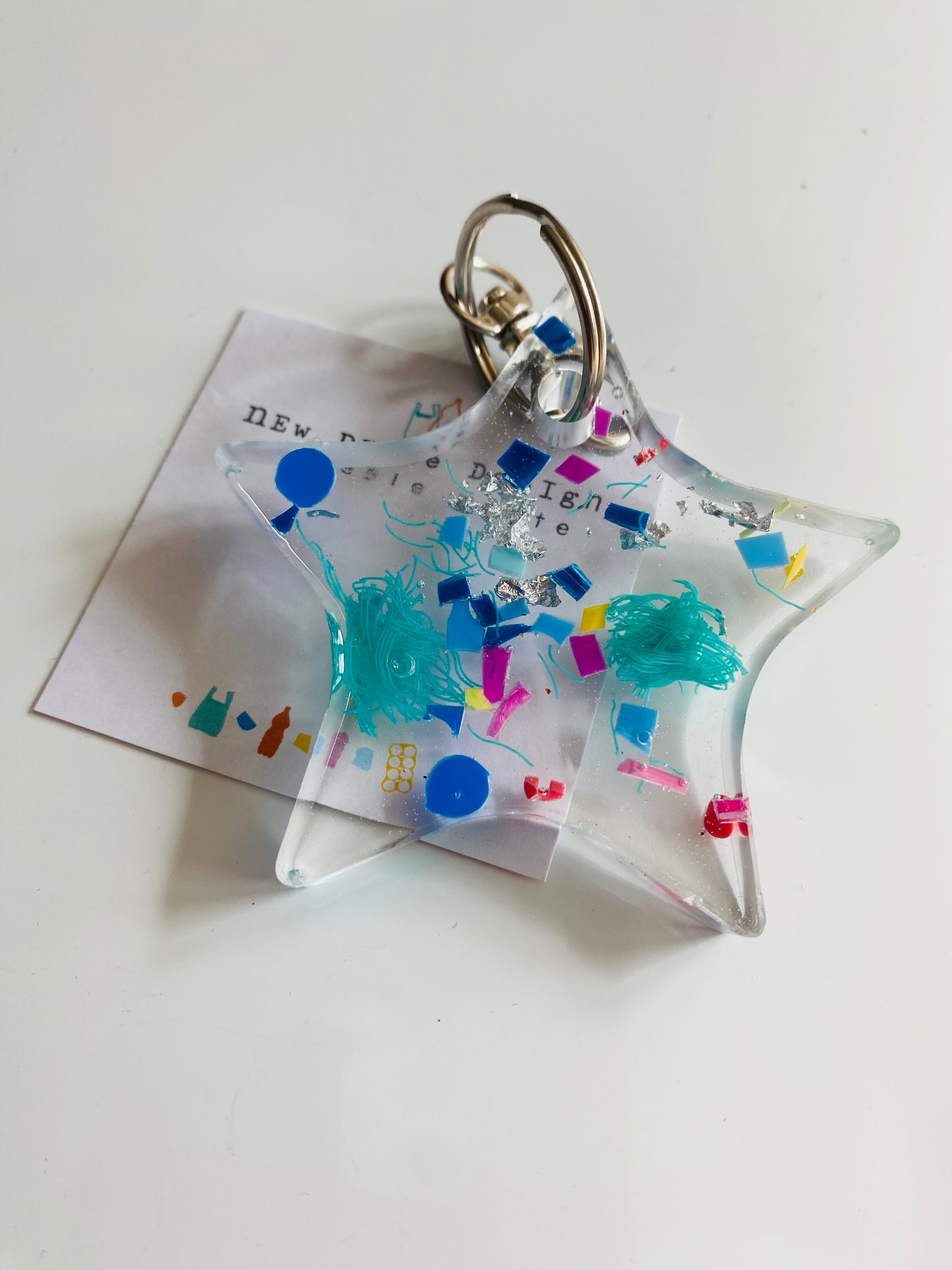 Beach clean - key ring