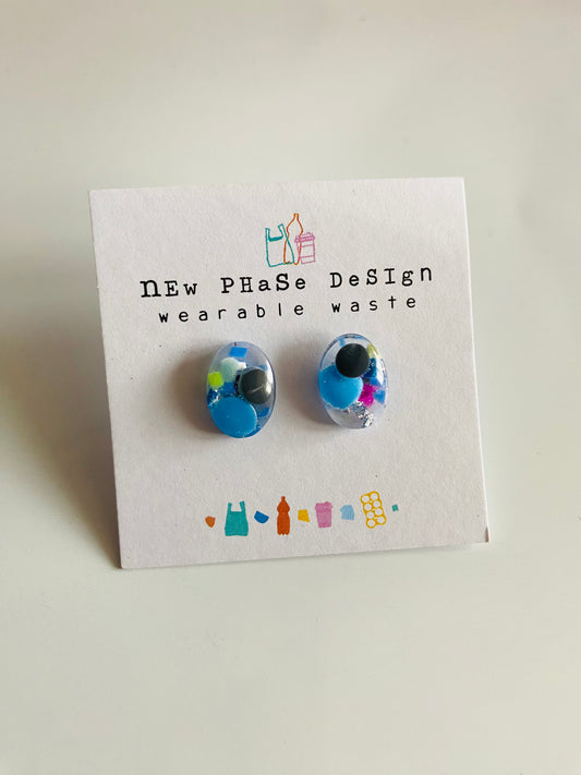 Beach clean studs - oval