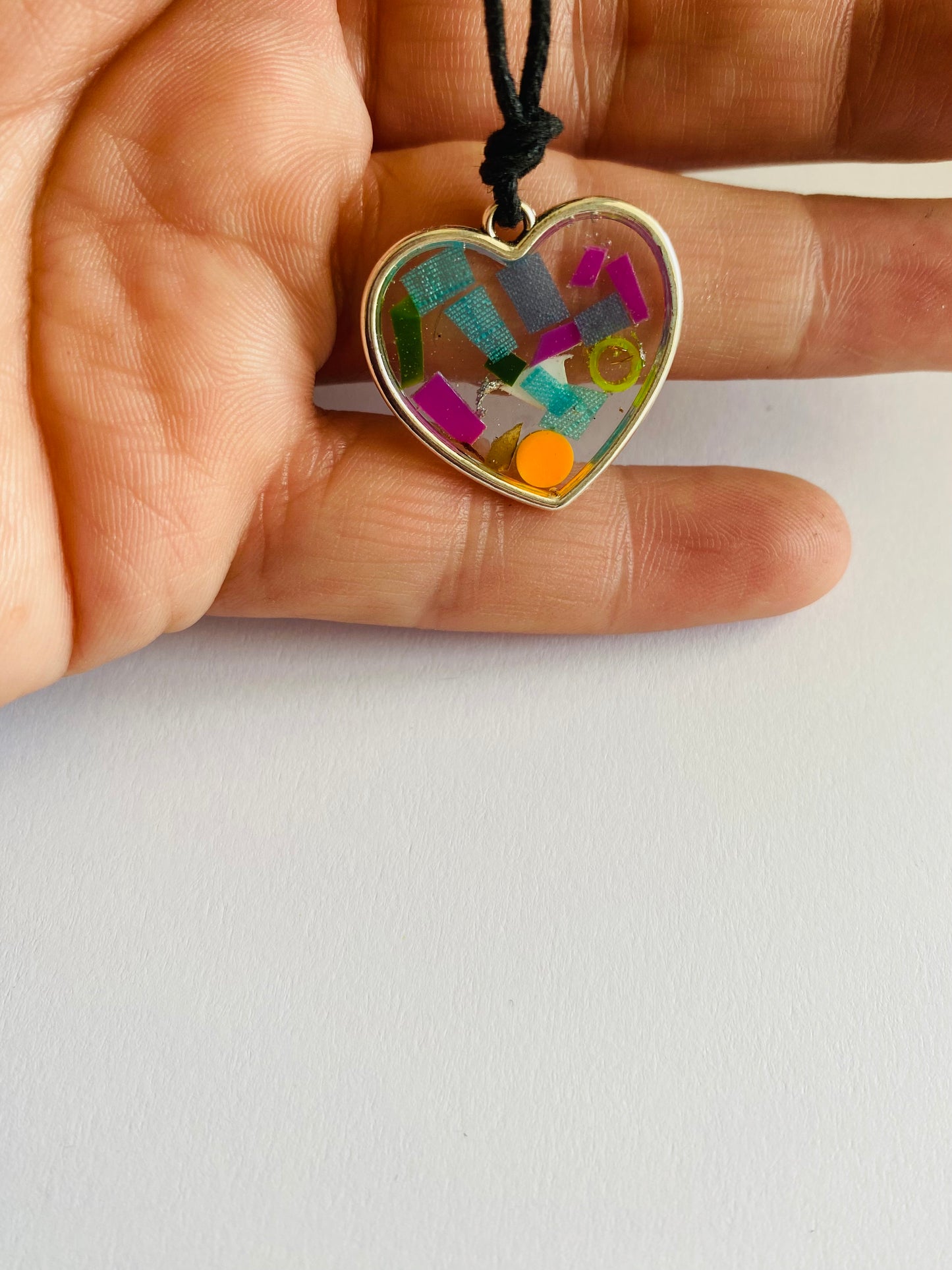 Beach clean - heart necklace