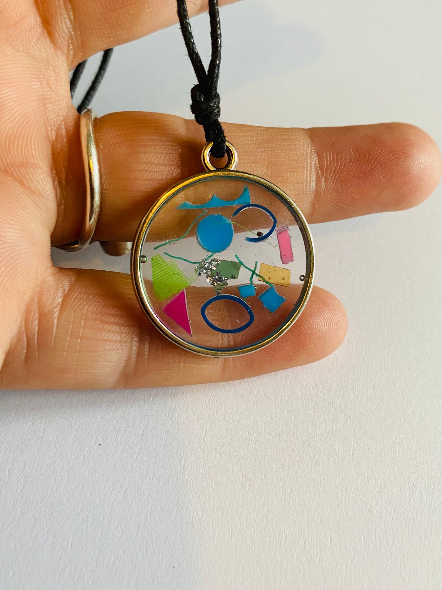 Beach clean - circle necklace