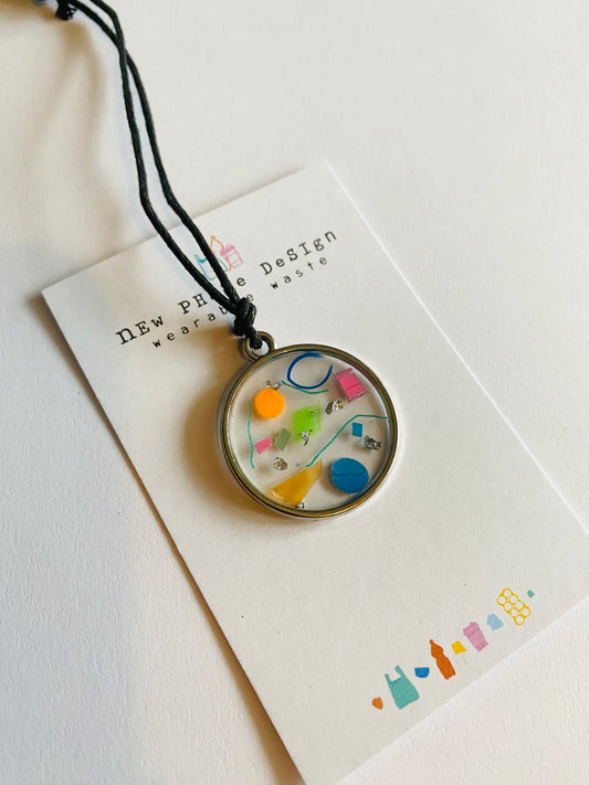 Beach clean - circle necklace